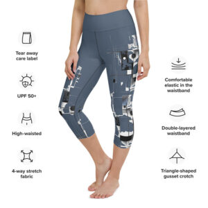 Unlock Comfort and Style with Our Dynamic Fusion Yoga Capris