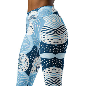 Aqua Dreams - Athletic Yoga Leggings