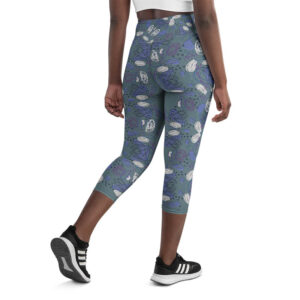 Moisture-Wicking Capri Leggings