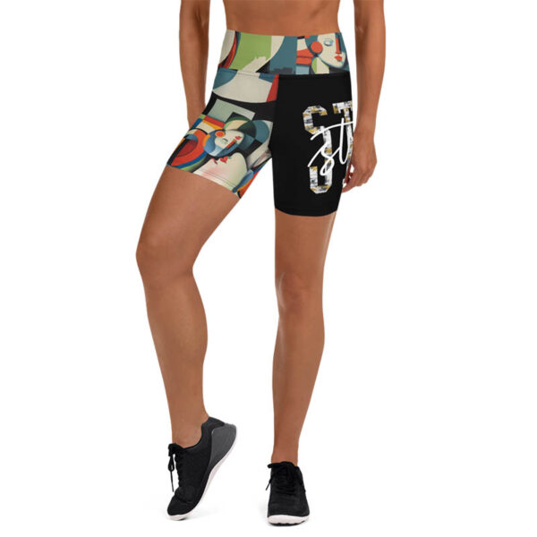 designer yoga shorts